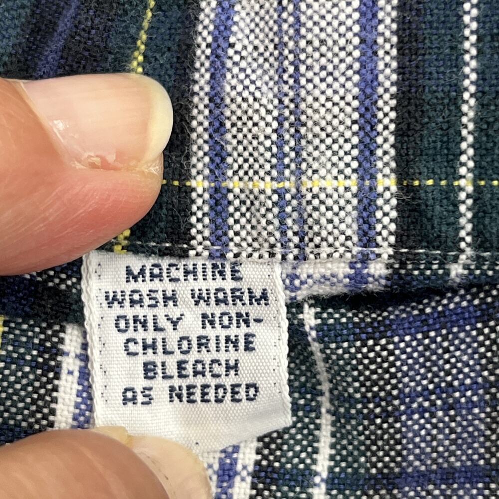 Ralph Lauren Golf XL Multicolor Plaid Tilden Long Sleeve Button Up Preppy Crest - Picture 8 of 9